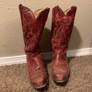 Corral Red Cowboy Boots Women’s Size 8.5